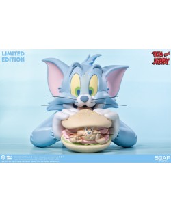 貓和老鼠漢堡包半胸像 (天藍色版)